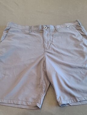 Hurley, Nike Dri Fit Shorts.  Grey, Casual Sz 36